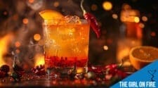 The Girl on Fire Cocktail Recipe - Bold and Fiery Delight