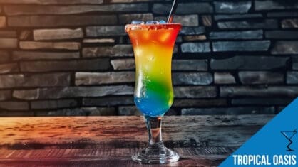 Tropical Oasis Cocktail Recipe - A Refreshing Island Escape