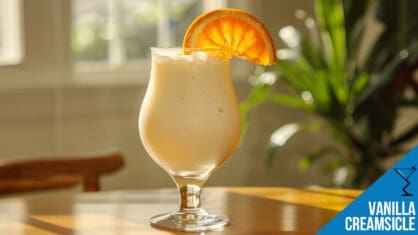 Vanilla Creamsicle Cocktail Recipe - Sweet and Creamy Delight