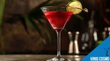 Viniq Cosmo Cocktail Recipe - A Shimmery and Sophisticated Twist