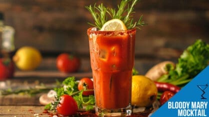 Virgin Bloody Mary Mocktail Recipe - Spicy and Savory Delight