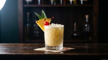 Virgin Pina Colada cocktail