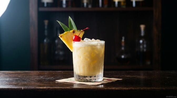 Virgin Pina Colada cocktail