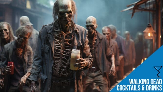 Walking Dead Zombie Themed Cocktails & Drinks