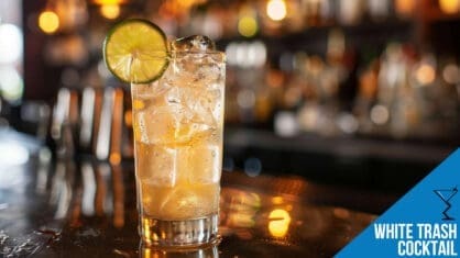 White Trash Cocktail Recipe - Easy Vodka and Ginger Ale Drink