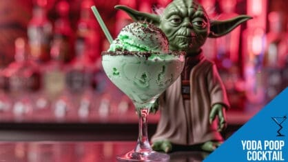Yoda Poop Cocktail: A Minty Star Wars Treat